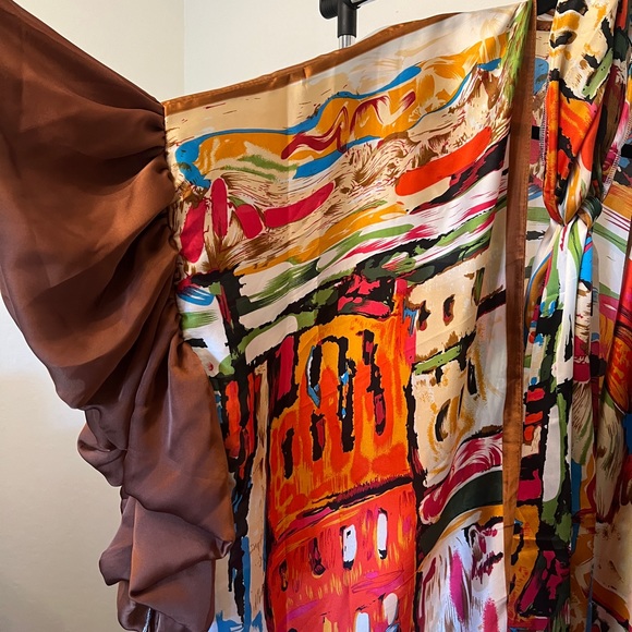 Graffiti print Kimono with self tie - Picture 6 of 7